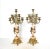Italian Empire Brevettato Pink Marble & Ormolu Candelabra - a Pair For Sale - Image 9 of 10