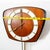 Mid Century Modern Wall Clock Teak Pendulum Weights 10 Jewel Denmark Chime For Sale - Image 10 of 10