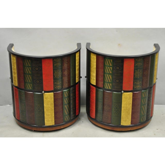 Early 21st Century Design Toscano Nettlestone Library Ensemble Book Nesting Game Table Set - 3 PCS For Sale - Image 5 of 18