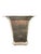 Silver Tapered Shaped Engraved Coat of Arms Urn Pair For Sale - Image 4 of 7