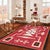 Pasargad Home Tuscany Red Wool Area Rug- 9' 1'' X 11'10'' For Sale - Image 4 of 4