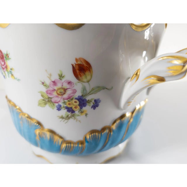 Early 20th Century French Old Paris Sevres Style Wine Cooler or Cache Pot For Sale - Image 10 of 12