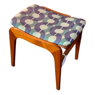 Vintage Danish Teak Ottoman, 1960s For Sale