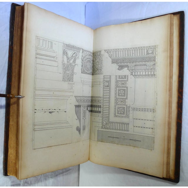 Early 18th Century Illustrated Folio, Andrea Palladio's the Architecture of A. Palladio - 1 Book For Sale - Image 11 of 12