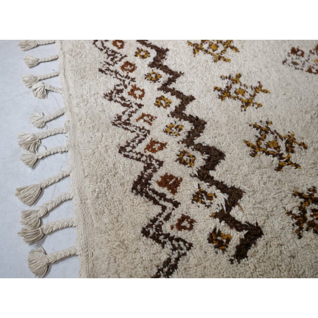 Hand-Knotted Berber Wool Rug, 1978 For Sale - Image 9 of 13