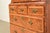 18th Century Antique English William & Mary Banded Walnut Mirror Front Secretary Desk With Bookcase Hutch For Sale - Image 9 of 17