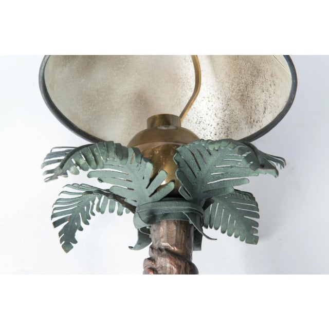 1970s Large Carved Wood Monkey Sconces - A Pair For Sale - Image 9 of 13