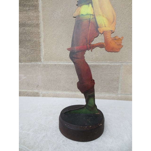1920s Maxfield Parrish Studio Silhouette Figure For Sale - Image 5 of 6