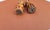 Wooden salt and pepper shakers, owl design, 1960s, movable eyes, dimensions: height 9.7 cm, diameter 4 cm.