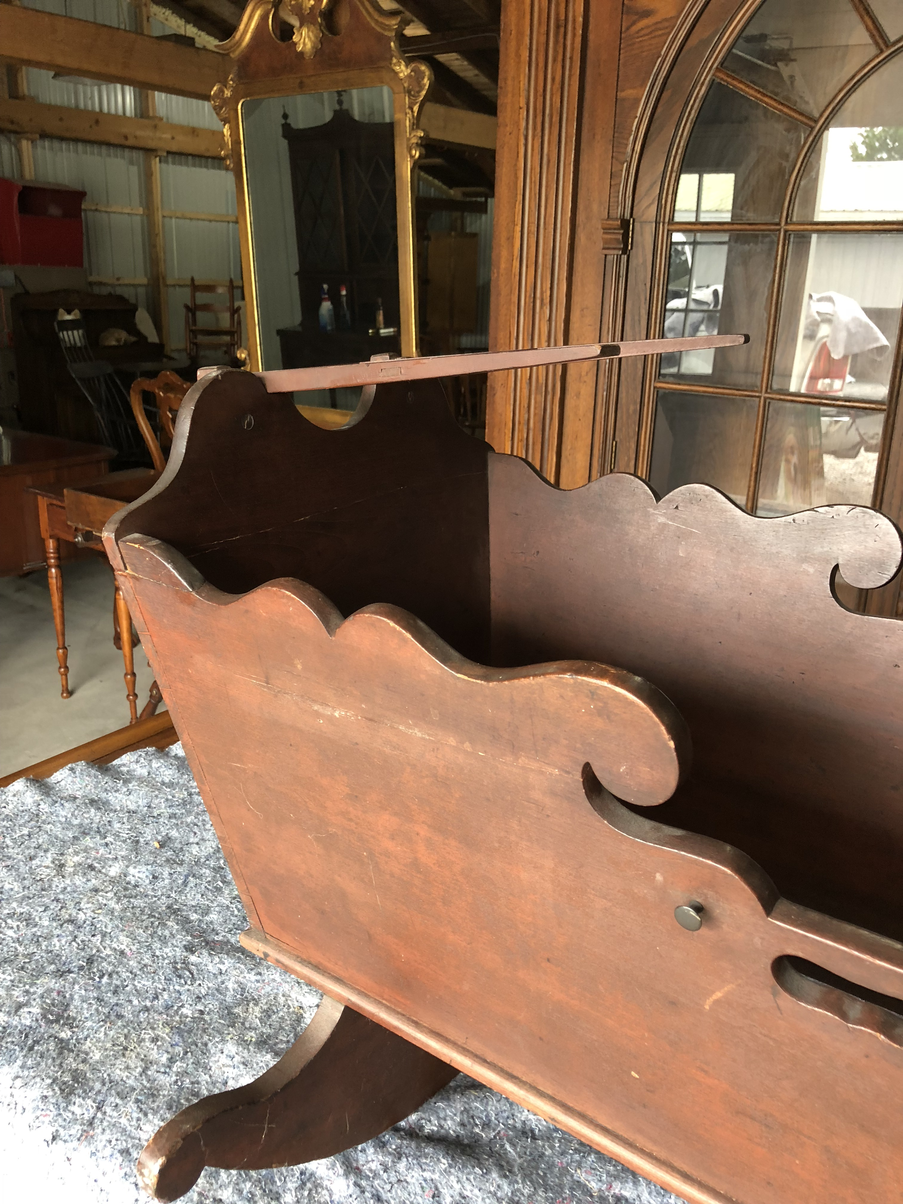 antique cradle