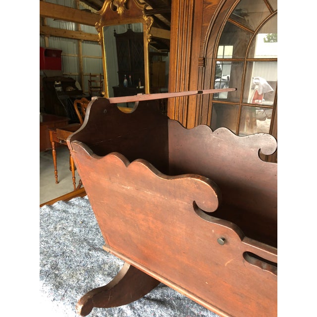 18th Century Antique Cradle Chairish