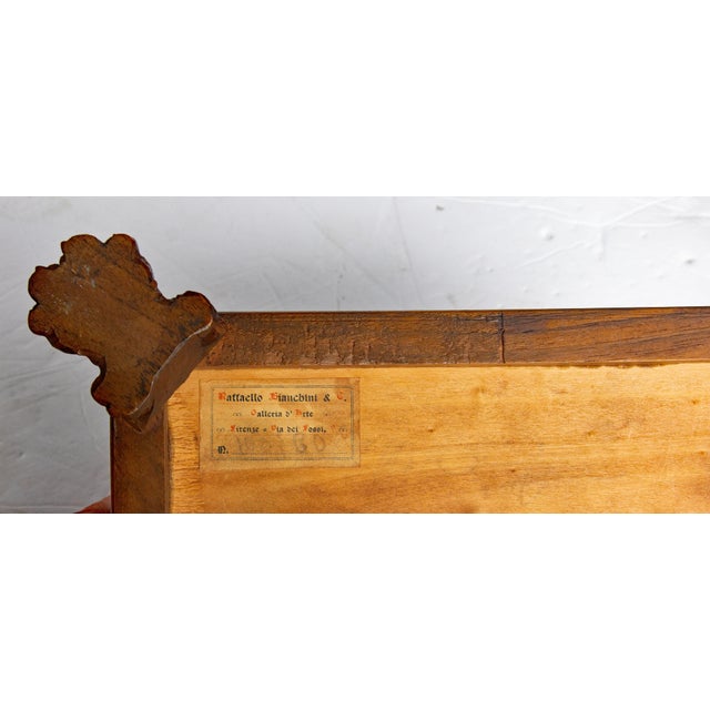 Wood Italian Grand Tour Renaissance Style Jewelry Box Signed 19th Century For Sale - Image 7 of 7