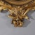 French Antique Louis XIV Floral Carved Giltwood Oval Wall Mirror C1880 For Sale - Image 3 of 8