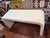 1980's Off White Laminate Waterfall Console Table. For Sale - Image 13 of 18