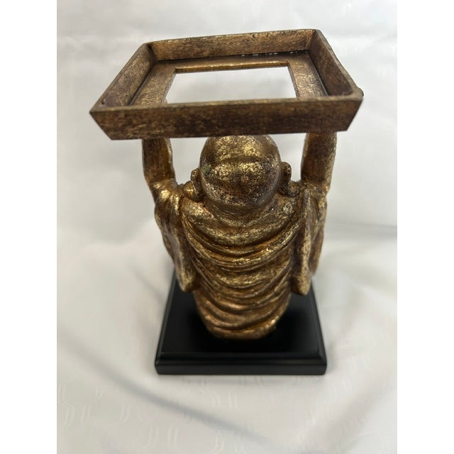 Laughing Buddha With Glass Vessel For Sale In Greensboro - Image 6 of 9