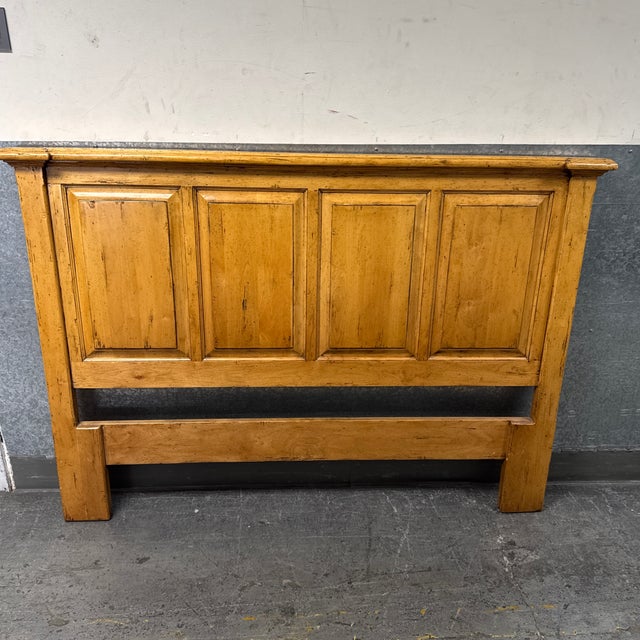 Queen Size Bausman & Company Country English Headboard For Sale - Image 12 of 12