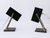 Mid-Century Modern Cube Table Lamps from Kaiser Leuchten, Germany, 1960s, Set of 2 For Sale - Image 4 of 18