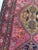 Antique Heriz Runner in Pink, Peacock Teal, Cantaloup, & Dirty Olive - ~ 3.3 X 14 For Sale In Milwaukee - Image 6 of 12