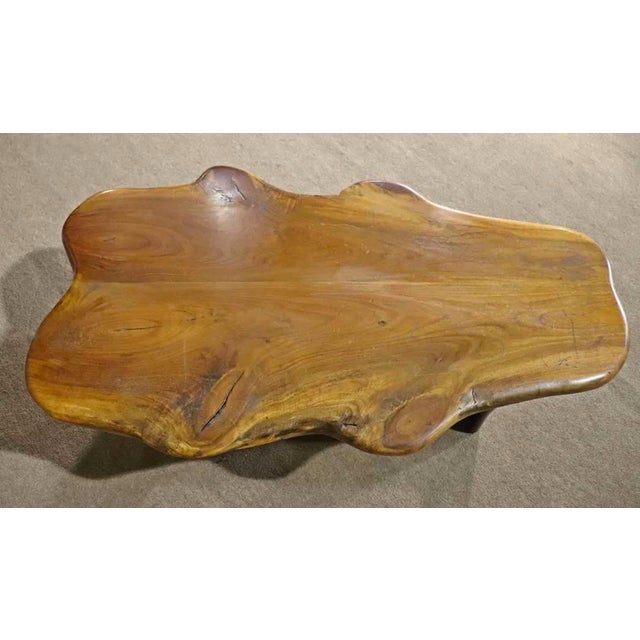 Rustic Live Edge Table For Sale - Image 4 of 6