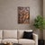Contemporary Abstract Copper Owl Wall Relief Sculpture For Sale - Image 3 of 12