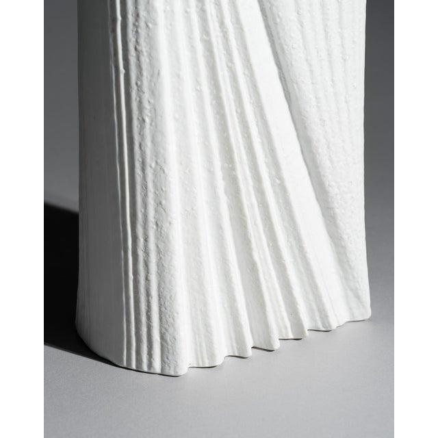 Brutalist Floor Vase by Martin Freyer for Rosenthal, 1960s For Sale - Image 6 of 8