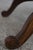 Brown Pair of Regency Walnut Finish X Base Benches Foot Stools For Sale - Image 8 of 12