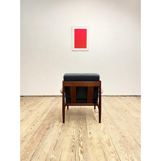 Mid-Century Modern Mid-Century Danish Modern Armchair by Grete Jalk for France & Søn, 1960s For Sale - Image 3 of 14