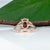 Pink 2.7Ct Cor De Rosa Morganite Ring With Earth-Mined Diamonds: Solid 14k Gold, Size 6.75 For Sale - Image 8 of 9