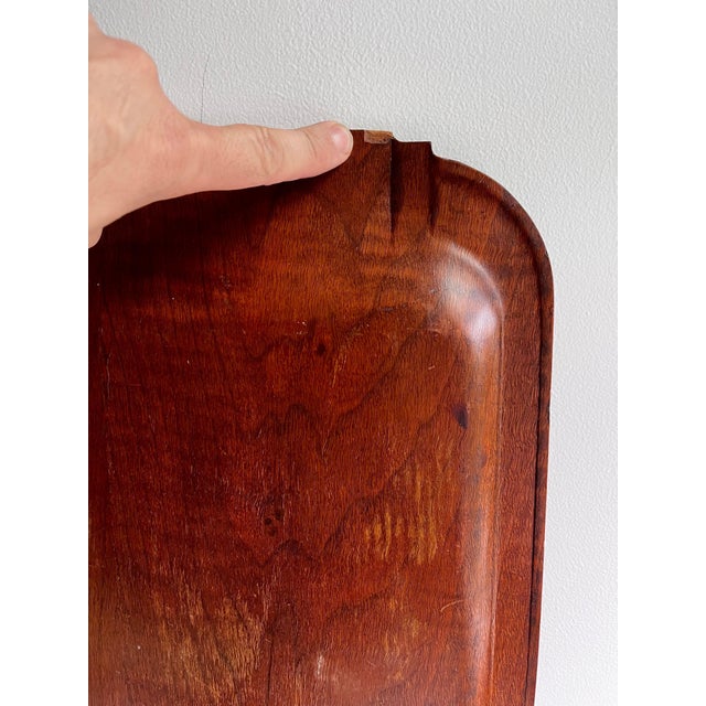 Auburn Vintage Art Deco Serving Tray, Circa 1930 For Sale - Image 8 of 9