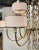 Transitional John Richard Transitional Brass Finished Counterpoint Chandelier For Sale - Image 3 of 5