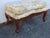 French Carved Large Stool Footstool Ottoman 6308 For Sale - Image 16 of 18