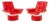 Morris Futorian "Space Age" Lounge Chairs, Pair For Sale