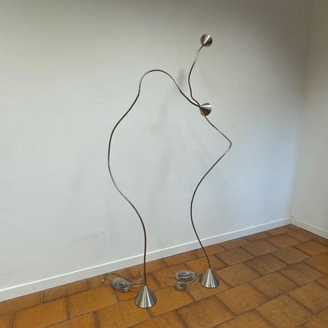 1980s Papiro Floor Lamp by Sergio Calatroni for Pallucco, 1989 For Sale - Image 5 of 10