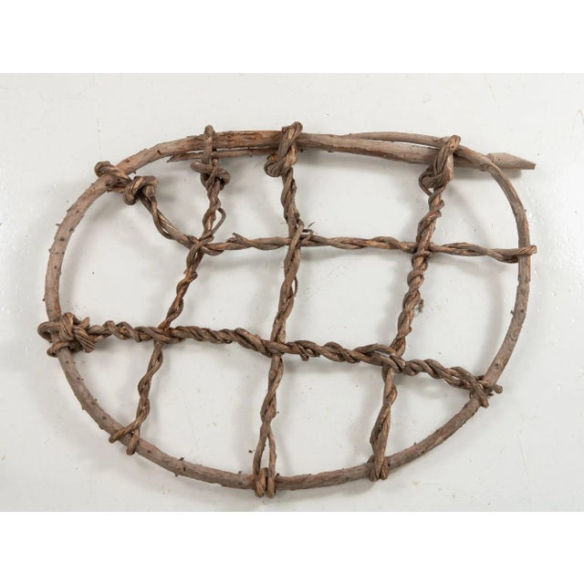Gustavian (Swedish) Pair of Vintage Swedish Snow Shoes, Early 20th Century For Sale - Image 3 of 10