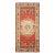 Vintage Turkish Decorative Oriental Oushak Rug in Runner Size For Sale