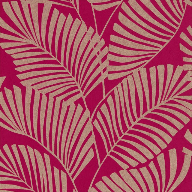 Harlequin Mala Wallpaper in Azalea For Sale