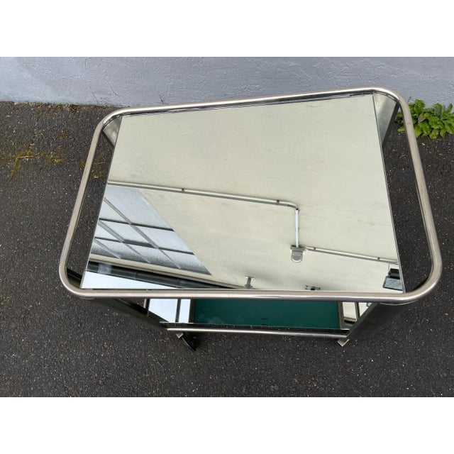 1930s French Art Deco Bar Cart, 1930s For Sale - Image 5 of 11