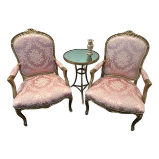 1990s Salon Chair - French Provincial Style For Sale