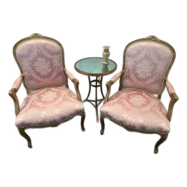 1990s Salon Chair - French Provincial Style For Sale