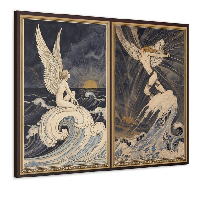Introduce a spectacular original masterpiece of global Symbolist drama and intricate Art Nouveau line work to your...
