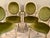 Set of Four Baker Louis XVI Painted Salon Chairs in Scalamandré Upcountry Velvet For Sale - Image 6 of 12