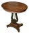 Duncan Phyfe Style Lyre Harp Table With Mahogany Veneer and Neoclassical Design. Early 1900s Elite Furniture Company. Ny For Sale
