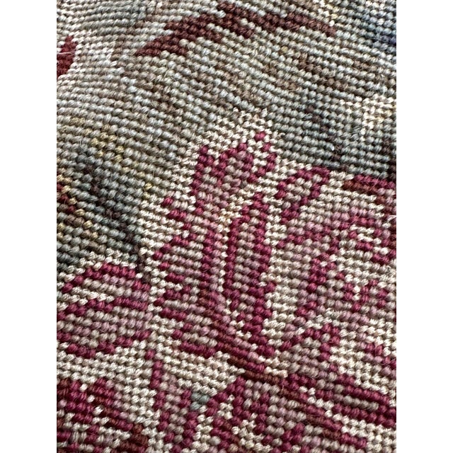 French Needlepoint Chair Cover Tapestry from Bobyrug, 1890s For Sale - Image 12 of 18