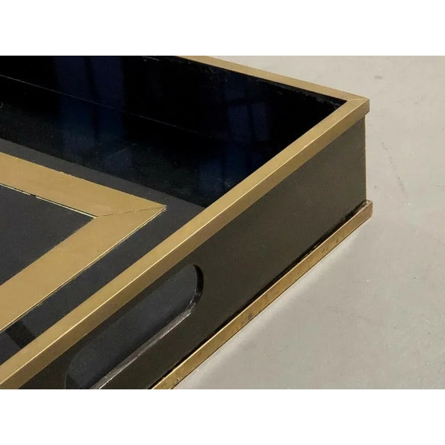 Side Table attributed to Maison Jansen, France, 1970s For Sale - Image 6 of 10