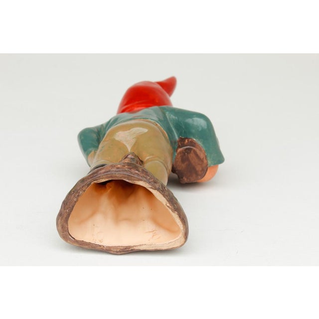 Terracotta Garden Gnome, 1940s For Sale - Image 9 of 11