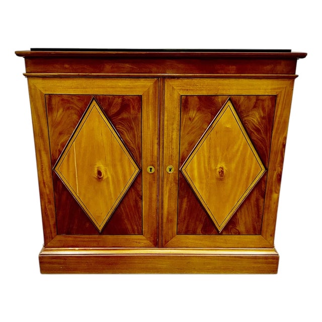 French Restoration /Early Charles X Commode À Vantaux Et Tiroirs, Attributed to Bernard Molitor (1755–1833) For Sale