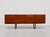 Mid-Century Modern Mid Century Modern Teak Credenza by Stonehill | Long Sideboard With Funky Sculpted Pulls and Sled Legs, Made in England, C. 1960’s For Sale - Image 3 of 18