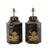 Pair of 20th-Century Vintage Hand-Painted Chinoiserie Hexagonal Tole Tea Caddy Lamps For Sale - Image 11 of 11