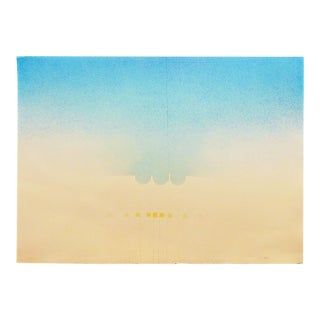 Rc Ellis Signed & Numbered Untitled Abstract Lithograph Art Print For Sale