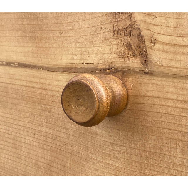 Late 19th Century Pine Chest of Three Drawers For Sale - Image 16 of 16